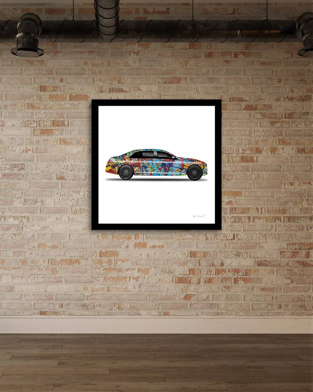 1 - Taffy Galaxy Whew Car by Jumper Maybach® (Print on Canvas)