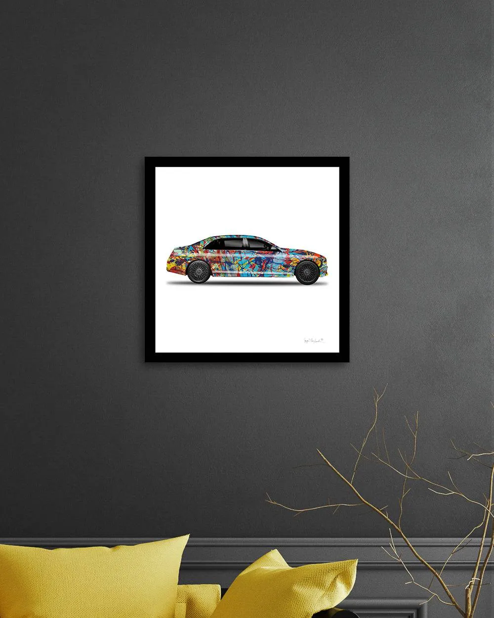 1 - Taffy Galaxy Whew Car by Jumper Maybach® (Print on Canvas)