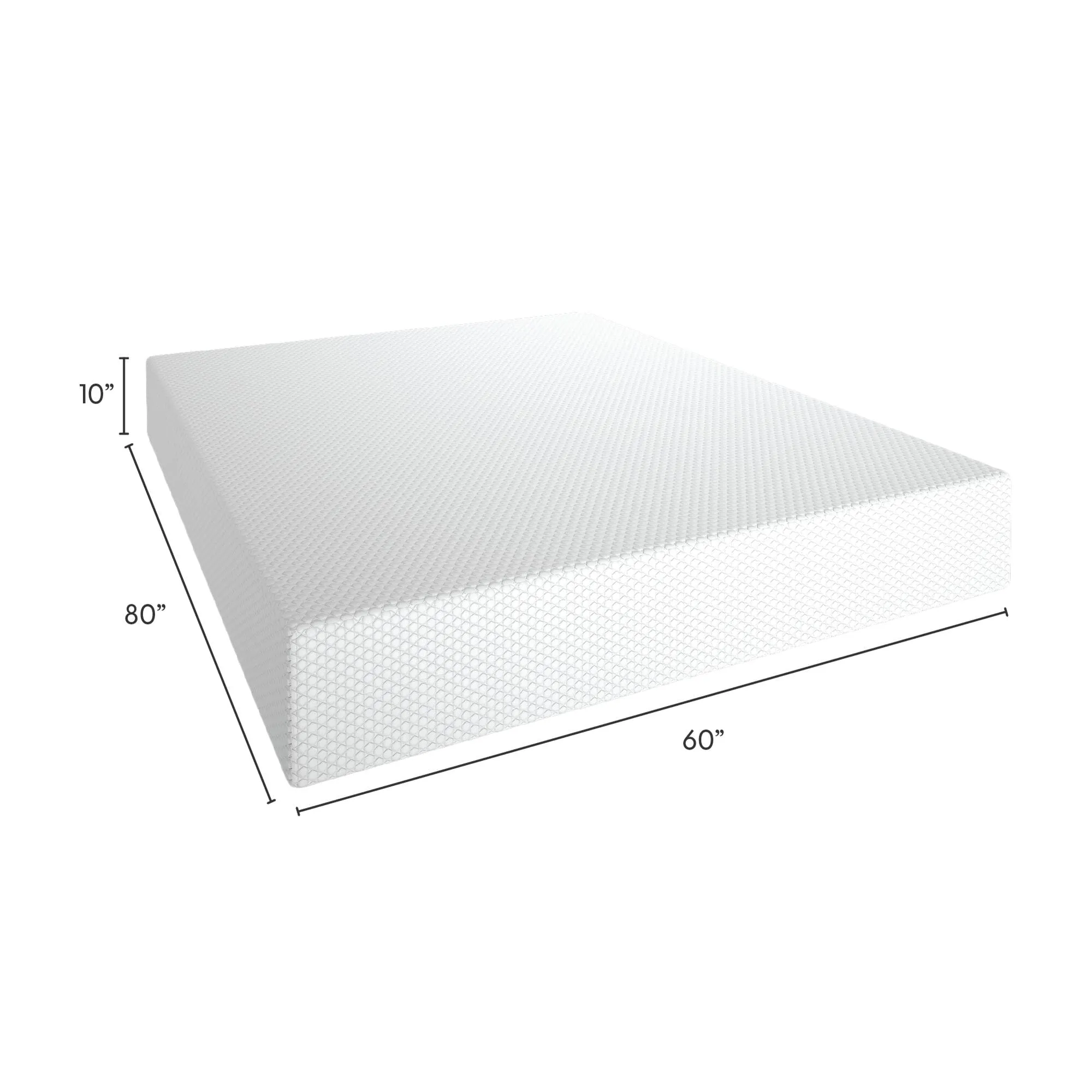 10 Inch Queen Comfort Memory Foam Mattress