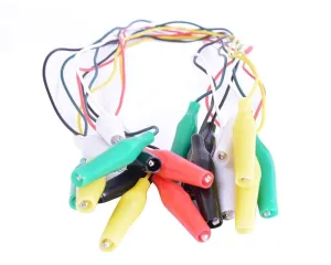 14-Inch Color-Coded Jumper Leads (10-Pack)