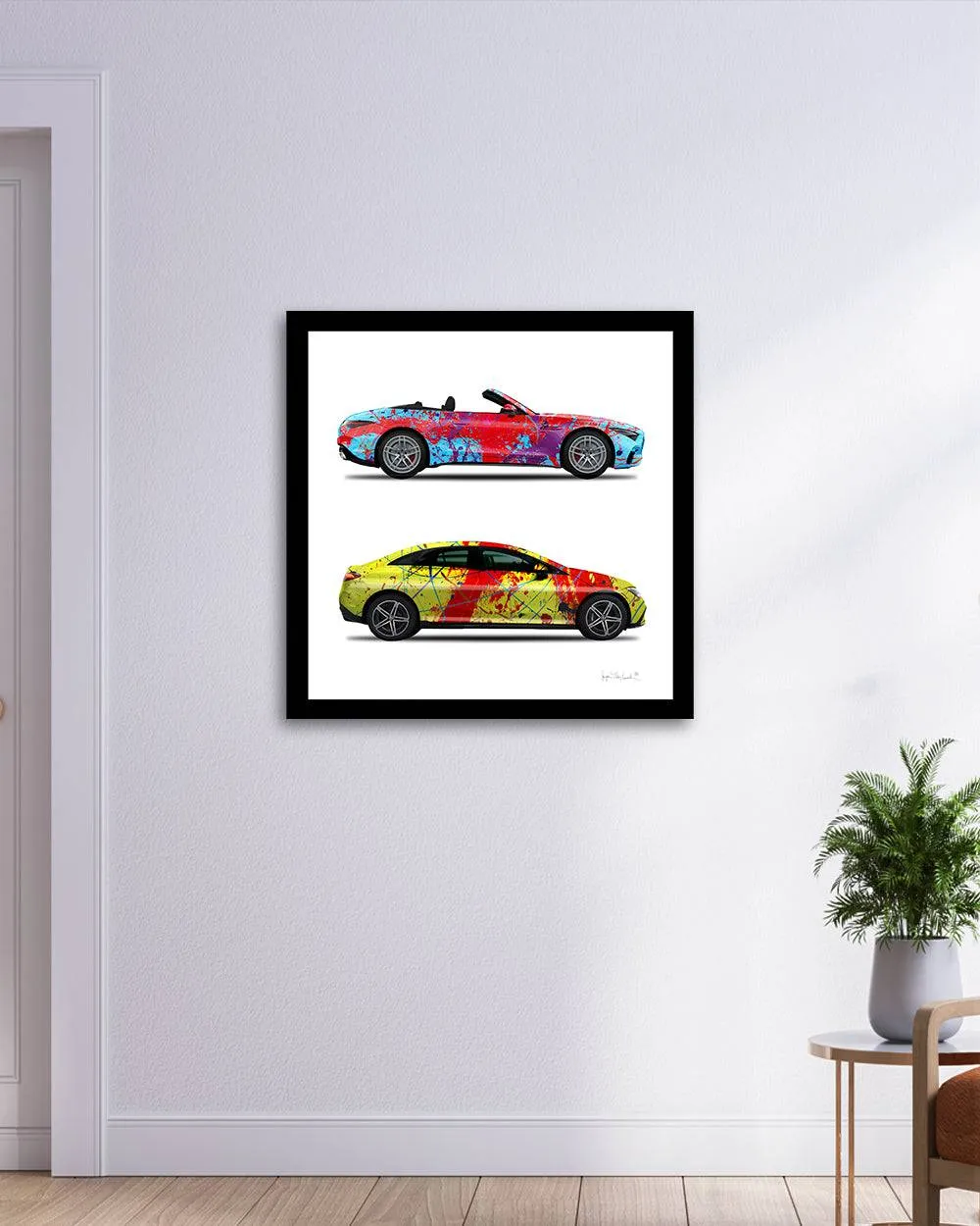 2 - Dancing Queen & Red Rocket Cars by Jumper Maybach® (Print on Canvas)