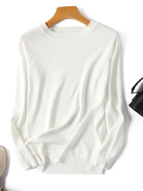 2022 Autumn Winter Long Sleeve Striped Pullover Women Sweater Knitted Sweaters