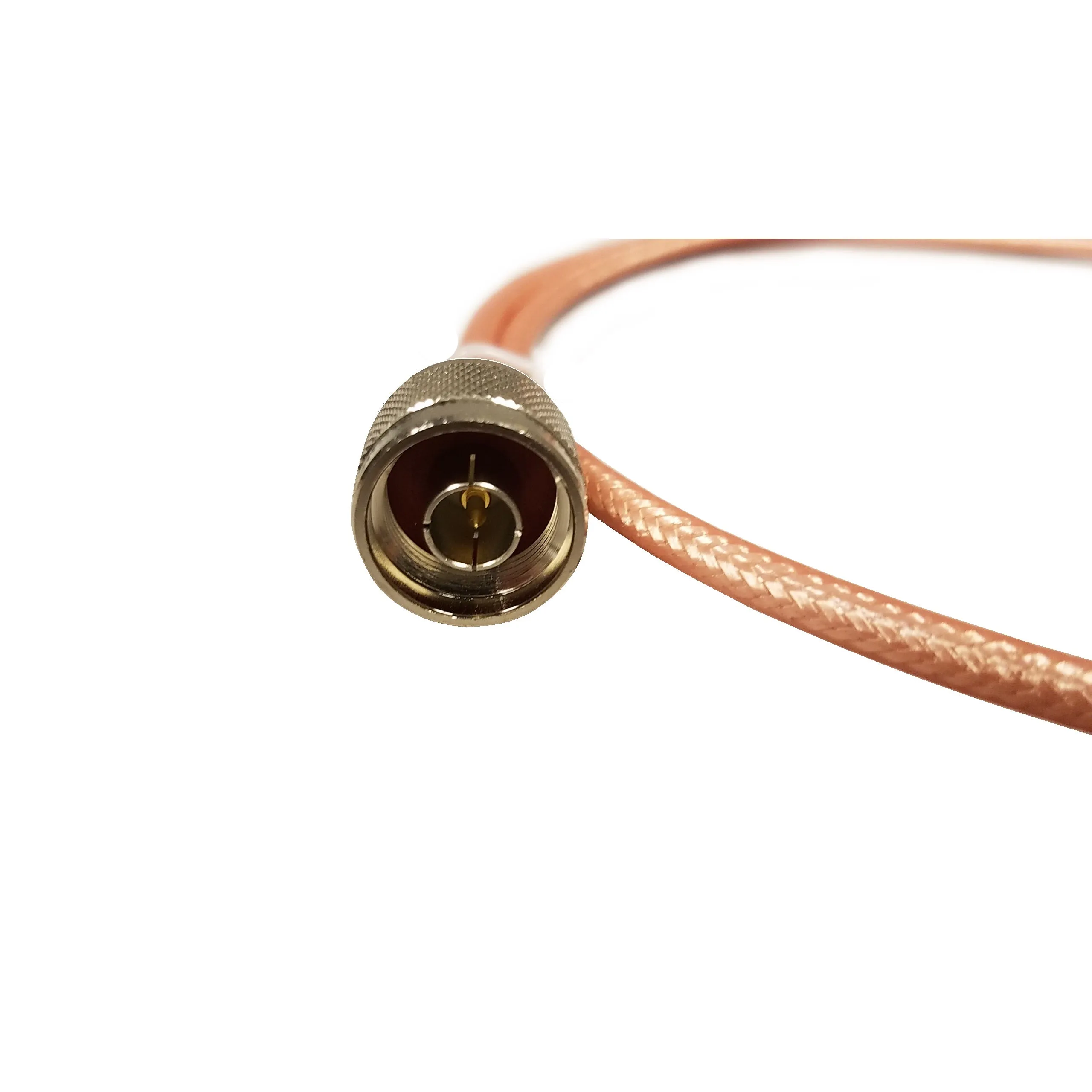 3'- RG142 N-Male to N-Male Jumper Cable