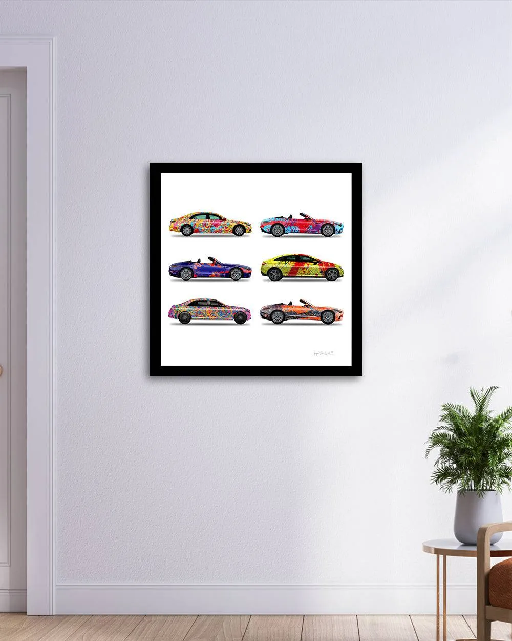 6 - Six Cars by Jumper Maybach® (Print on Canvas)