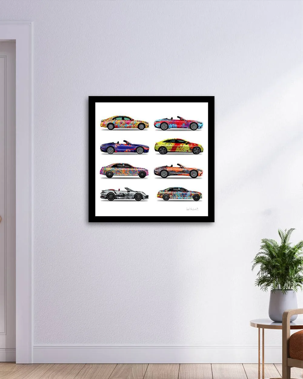 8 - Eight Cars by Jumper Maybach® (Print on Canvas)