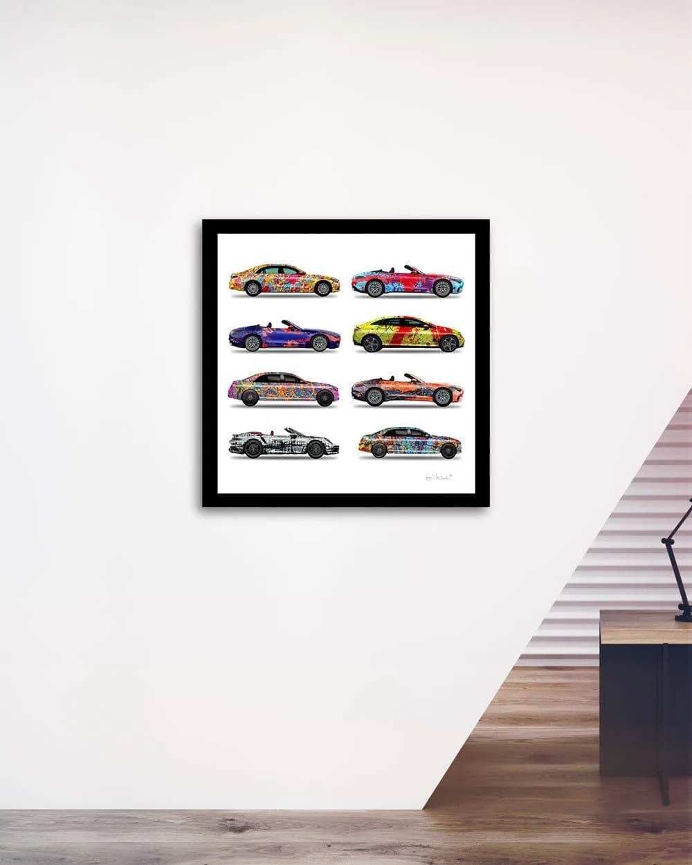 8 - Eight Cars by Jumper Maybach® (Print on Canvas)