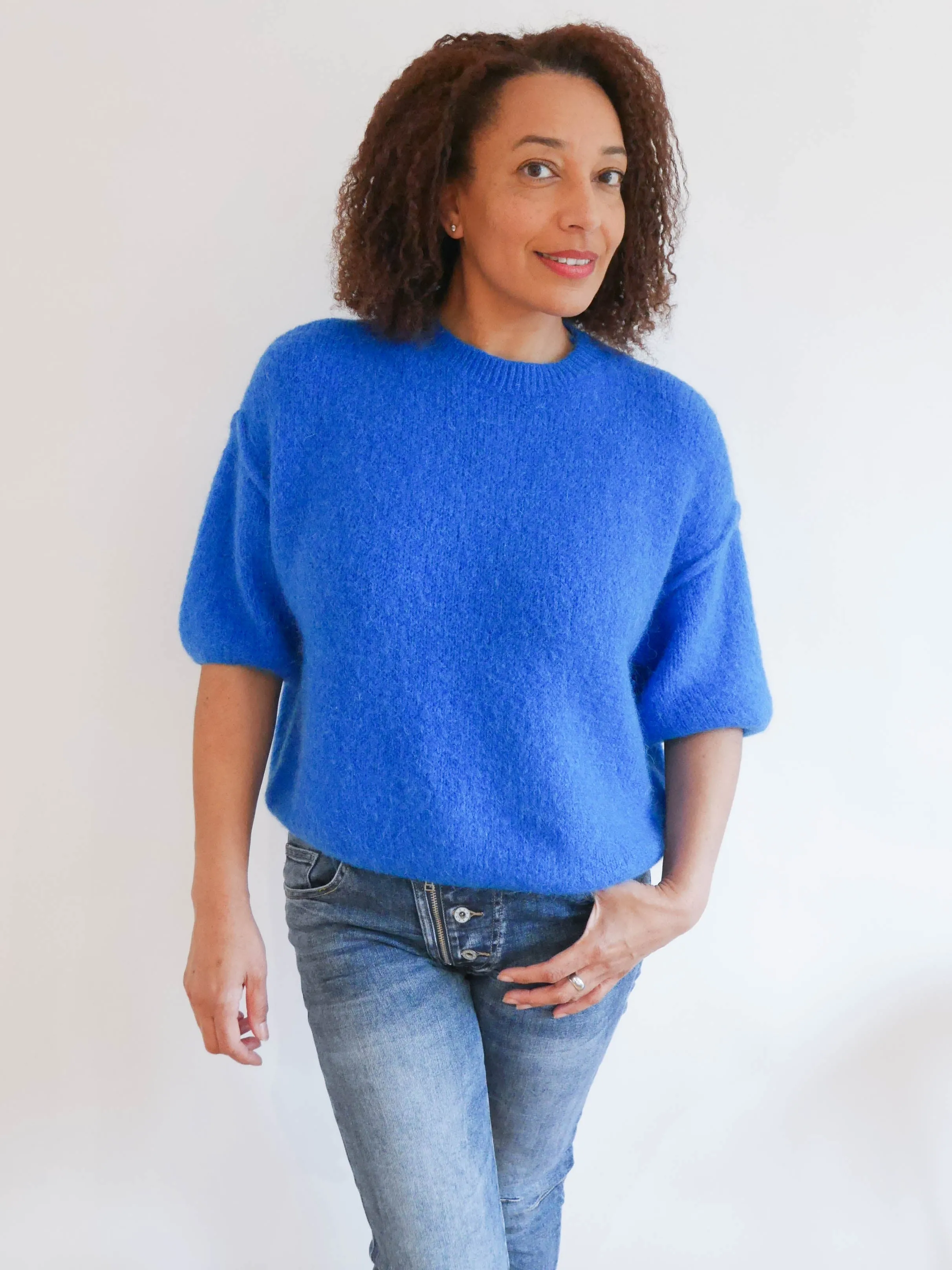 Abi Knit Royal Blue