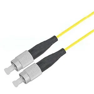 Allen Tel GBFCC-D1-02 Singlemode Duplex FC to SC Fiber Optic Patch Cord, 2 M