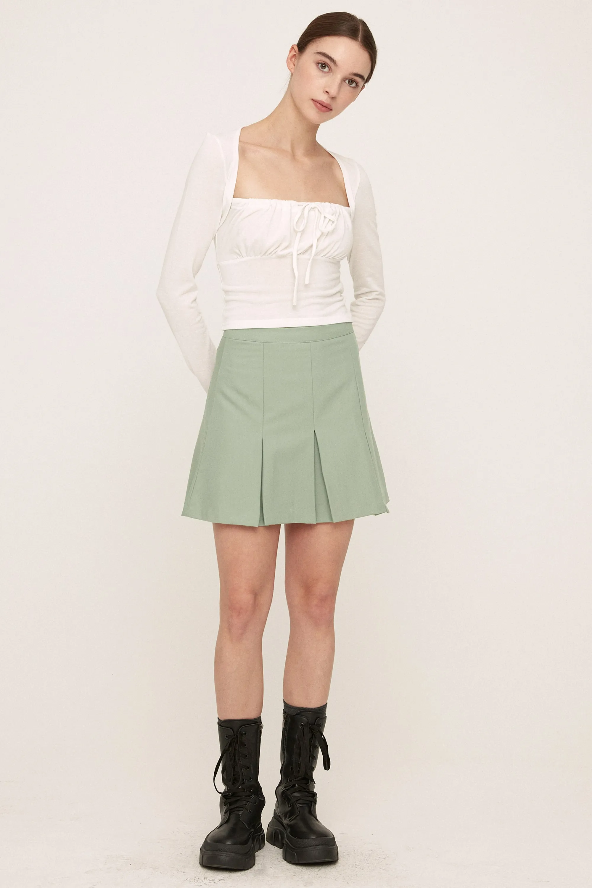 Amelia Pleated Skirt