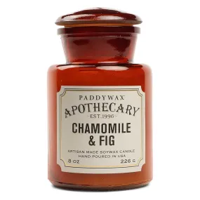 Apothecary Glass Candle | Chamomile & Fig