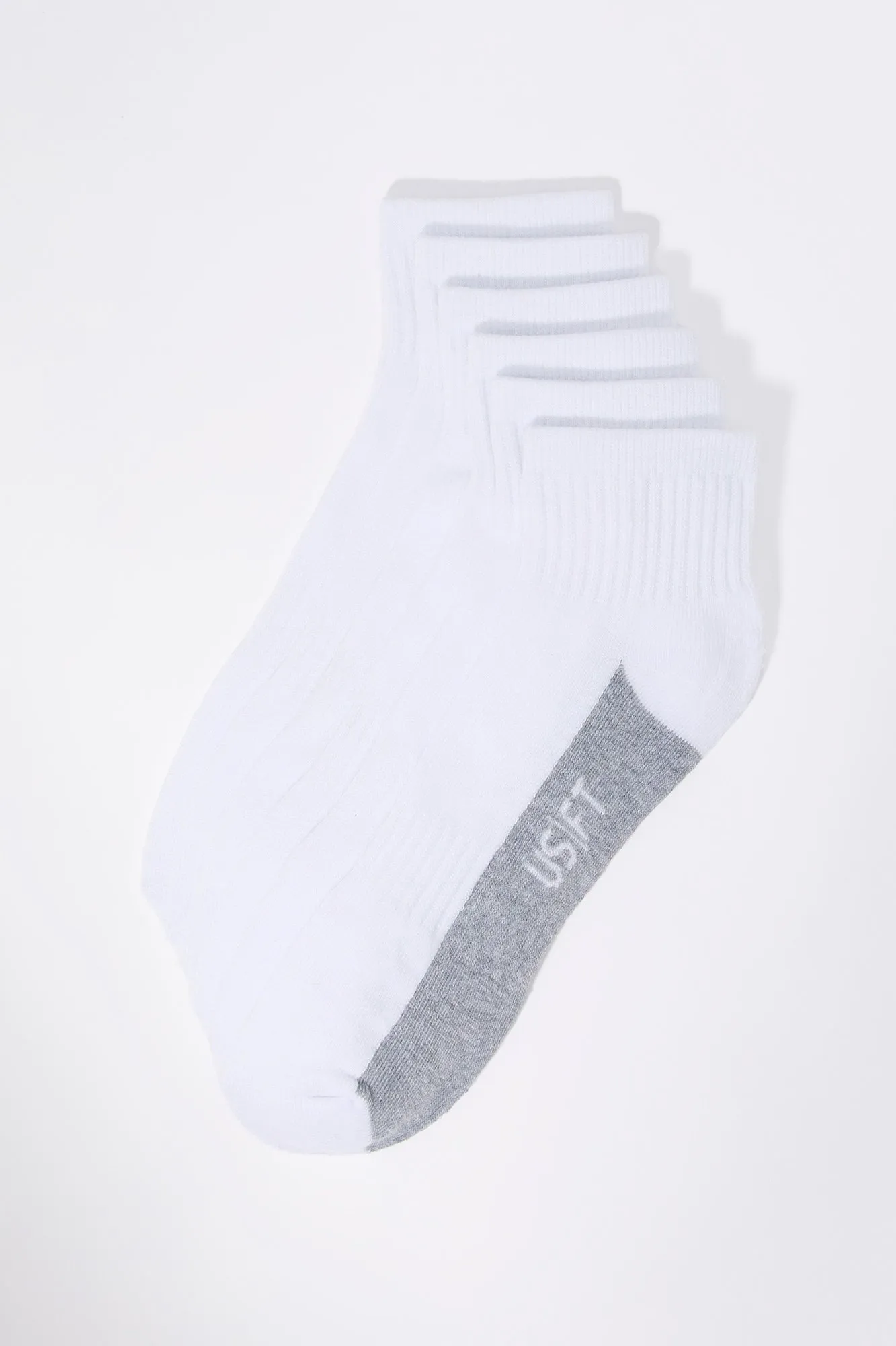 Assorted Athletic Quarter Socks (6 Pack)