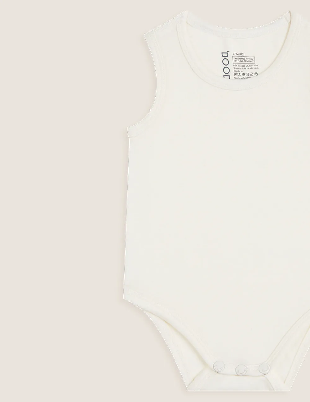 Baby Bodysuit - Natural White