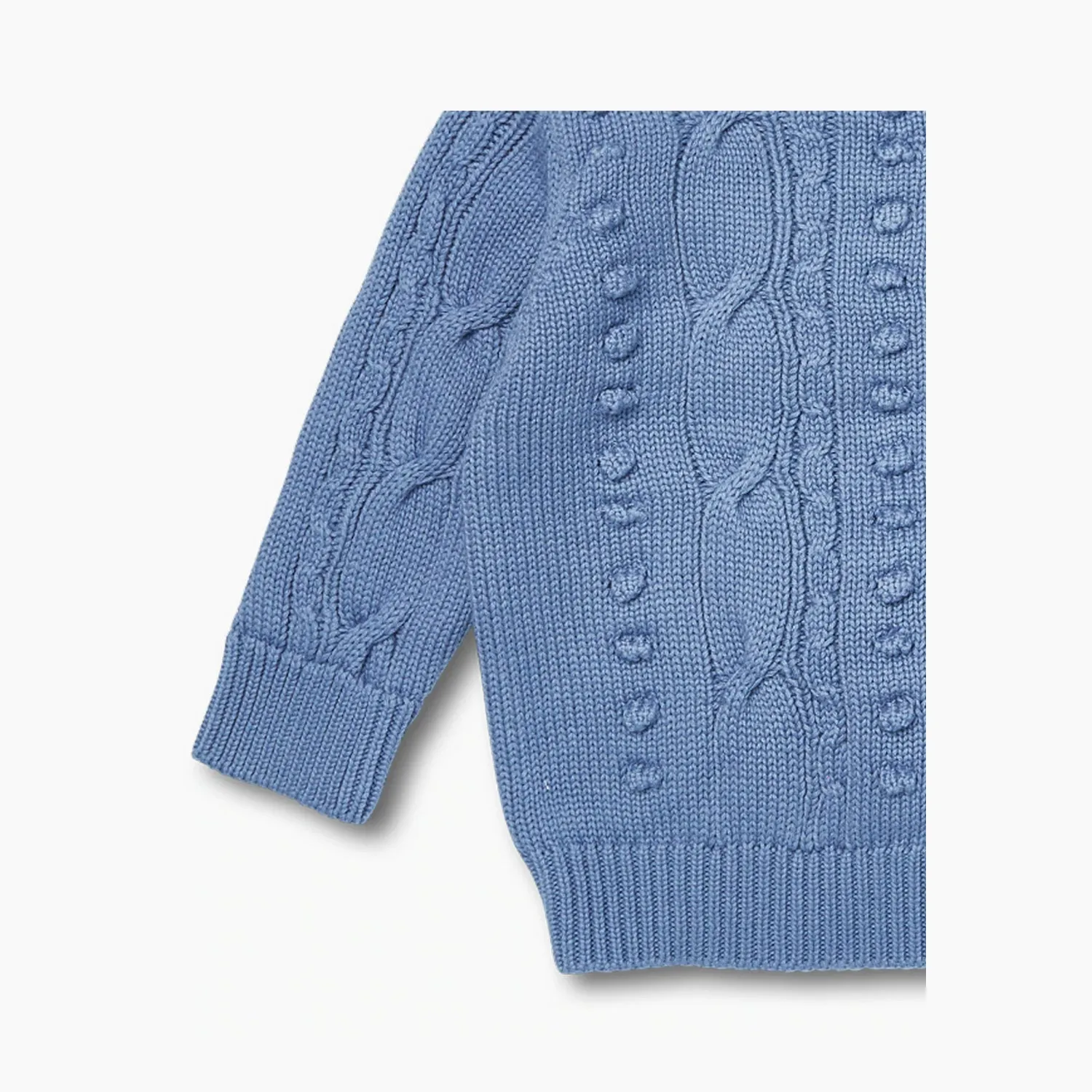 Baby Charlie Knit Jumper - Steel