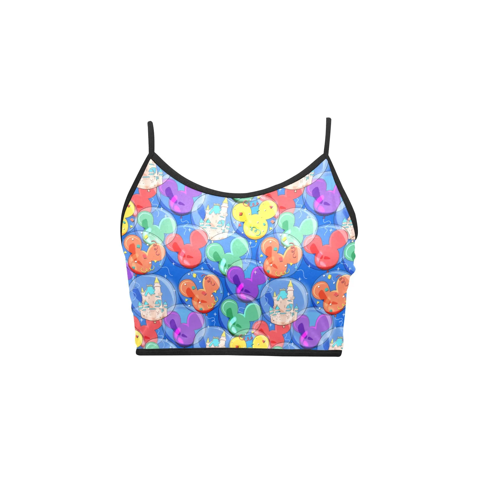 Balloon Collector Women's Spaghetti Strap Crop Top