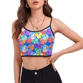 Balloon Collector Women's Spaghetti Strap Crop Top