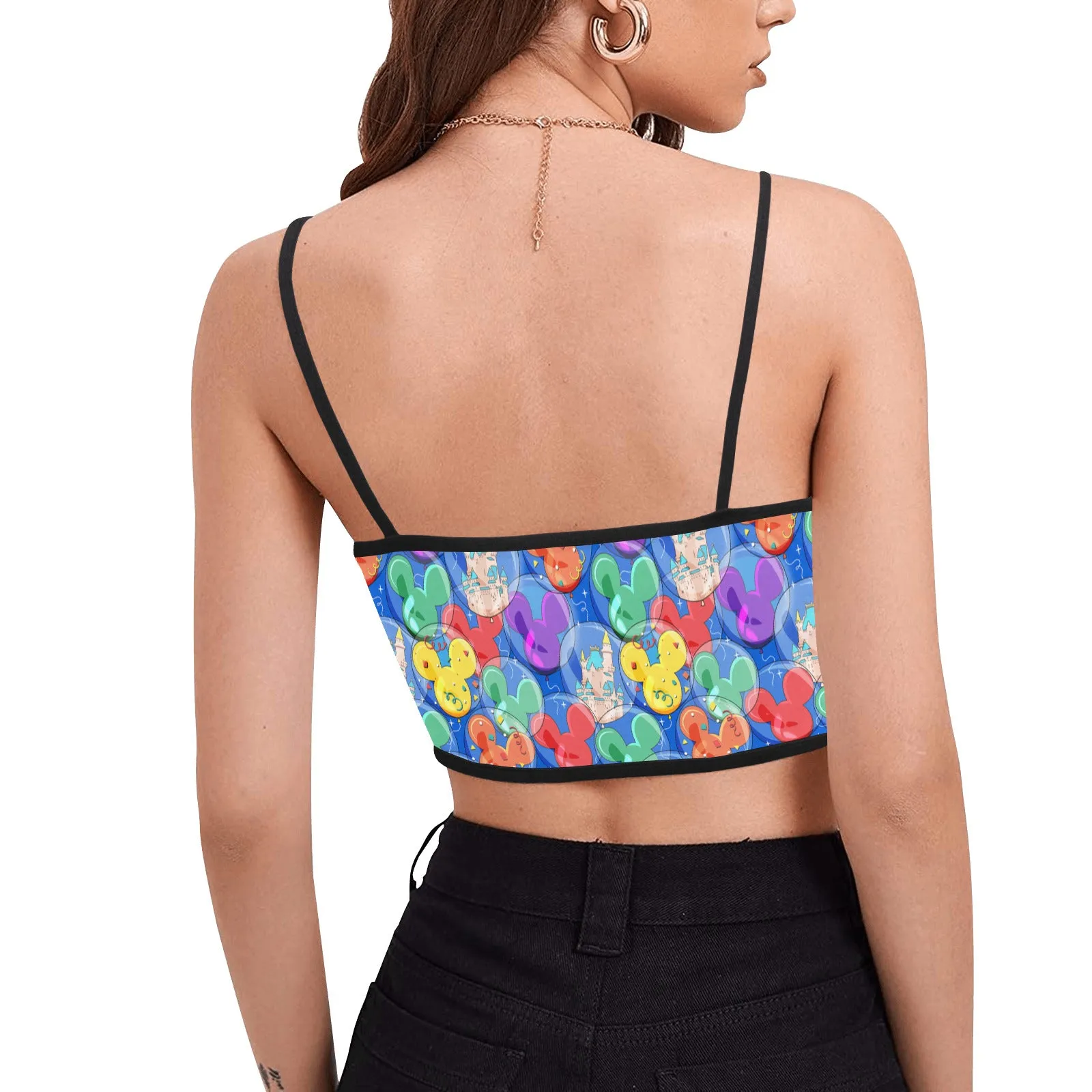 Balloon Collector Women's Spaghetti Strap Crop Top