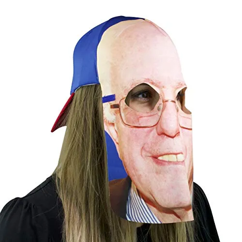 Bernie Sanders "Feel The Bern" Fan Mask and Hat for Costume Parties Maccabi Art