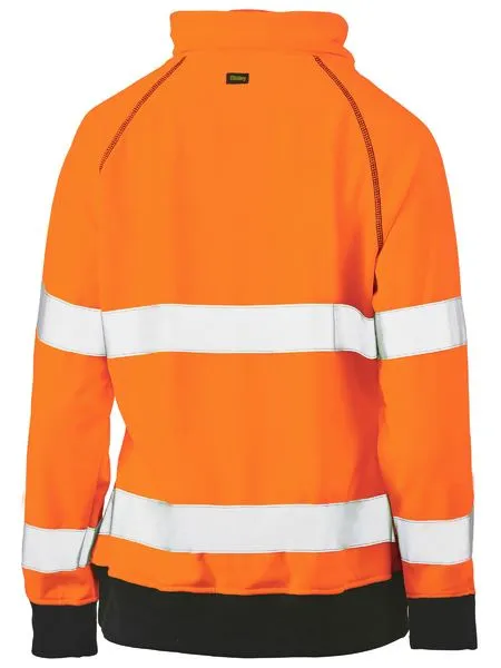 Bisley Womens Taped Hi Vis Fleece Jumper (BKL6818T)