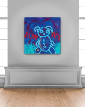 Blue Bunny - Original Painting