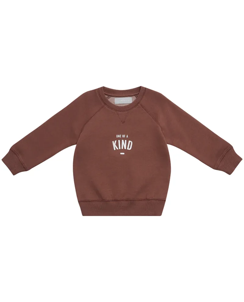 Bob and Blossom Brown One Of A Kind Sweatshirt