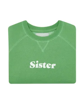 Bob and Blossom Grass Green Sister Sweatshirt