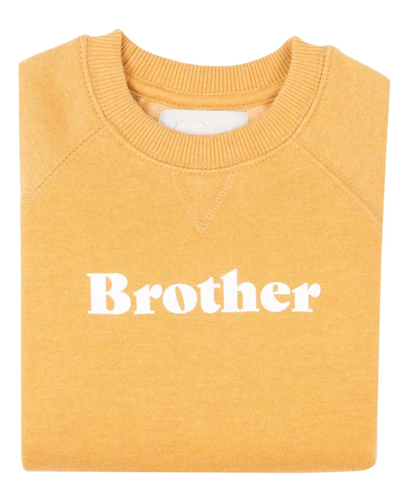 Bob and Blossom Mustard Brother Sweatshirt