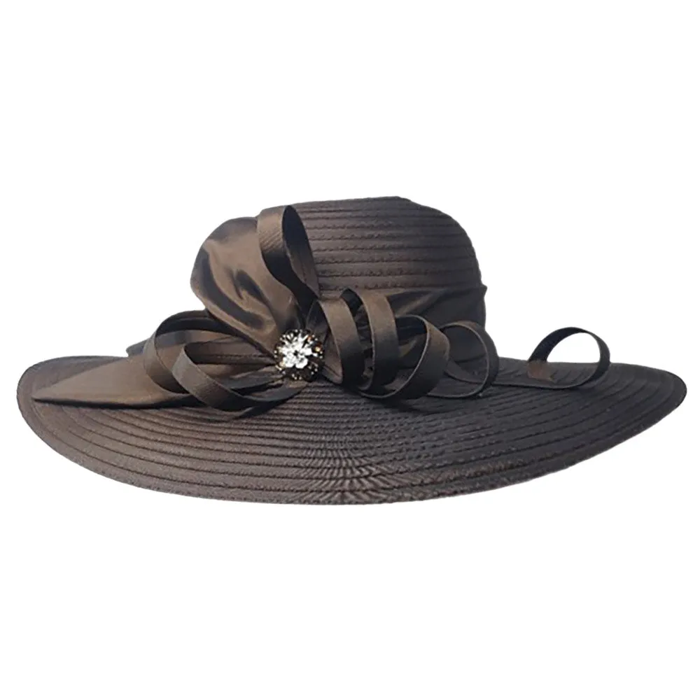 Bow Accented Dressy Hat