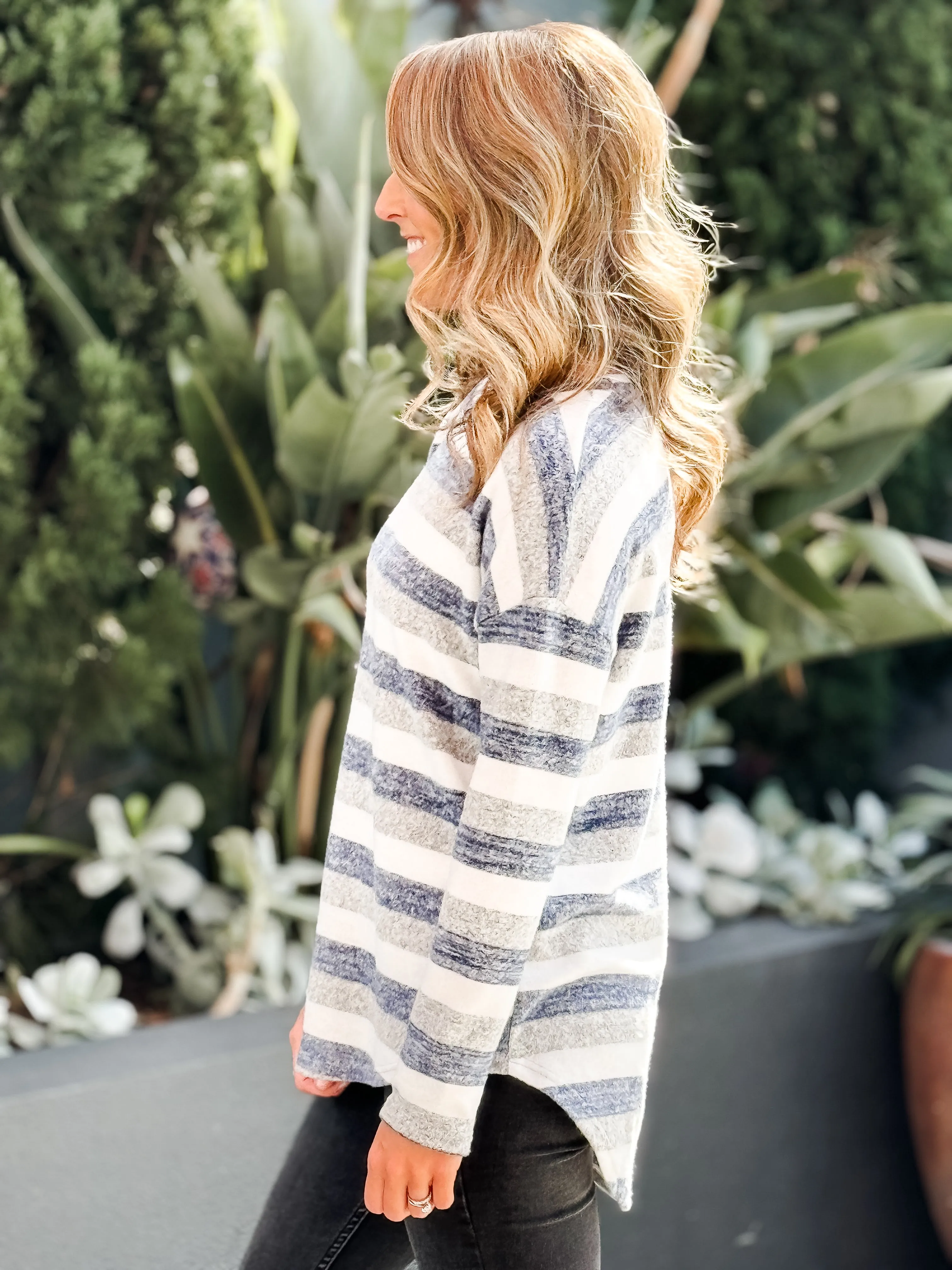 Braidy Stripe Jumper