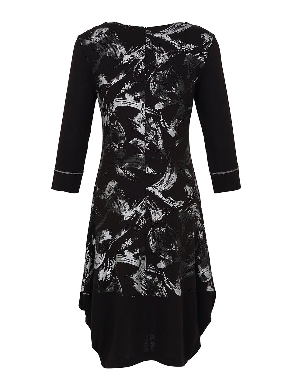 'BRUSH STROKE' DRESS