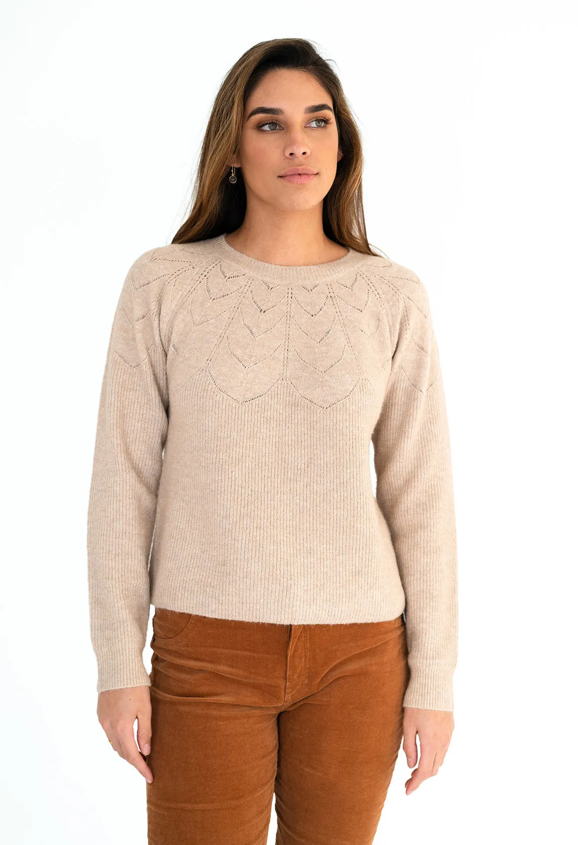 Camille Jumper in Natural