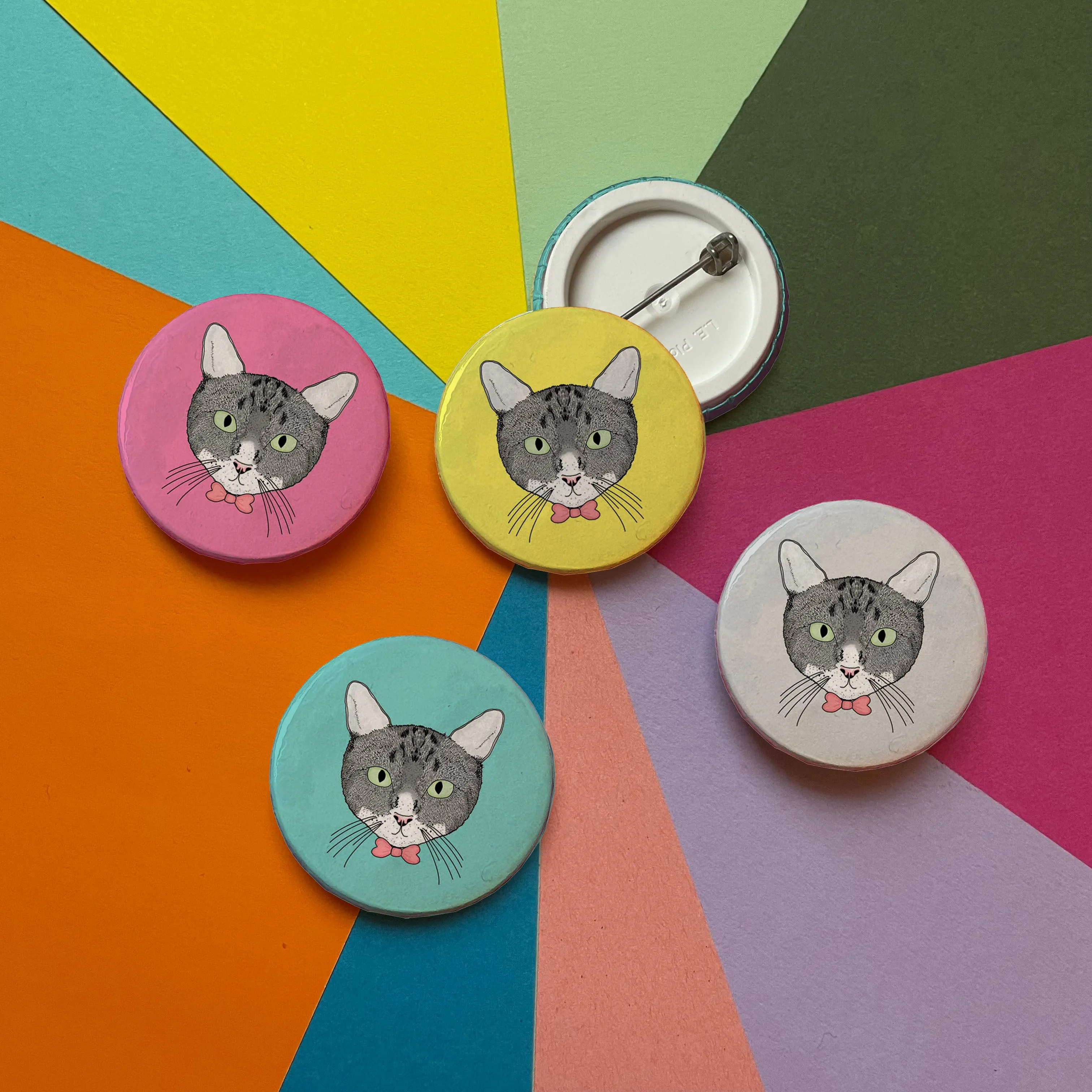 Cat - Button Badge