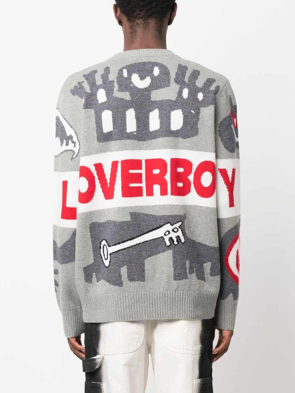 CHARLES JEFFREY LOVERBOY PRE Sweaters Grey