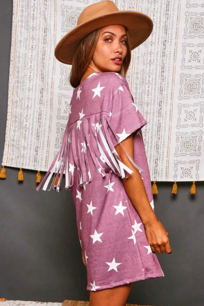 Charm of Chattanooga Star Print Dress