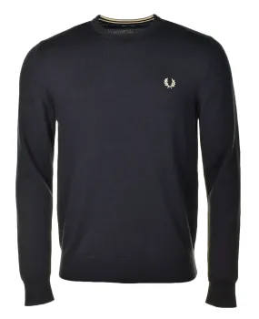 Classic Crew Neck Jumper Black