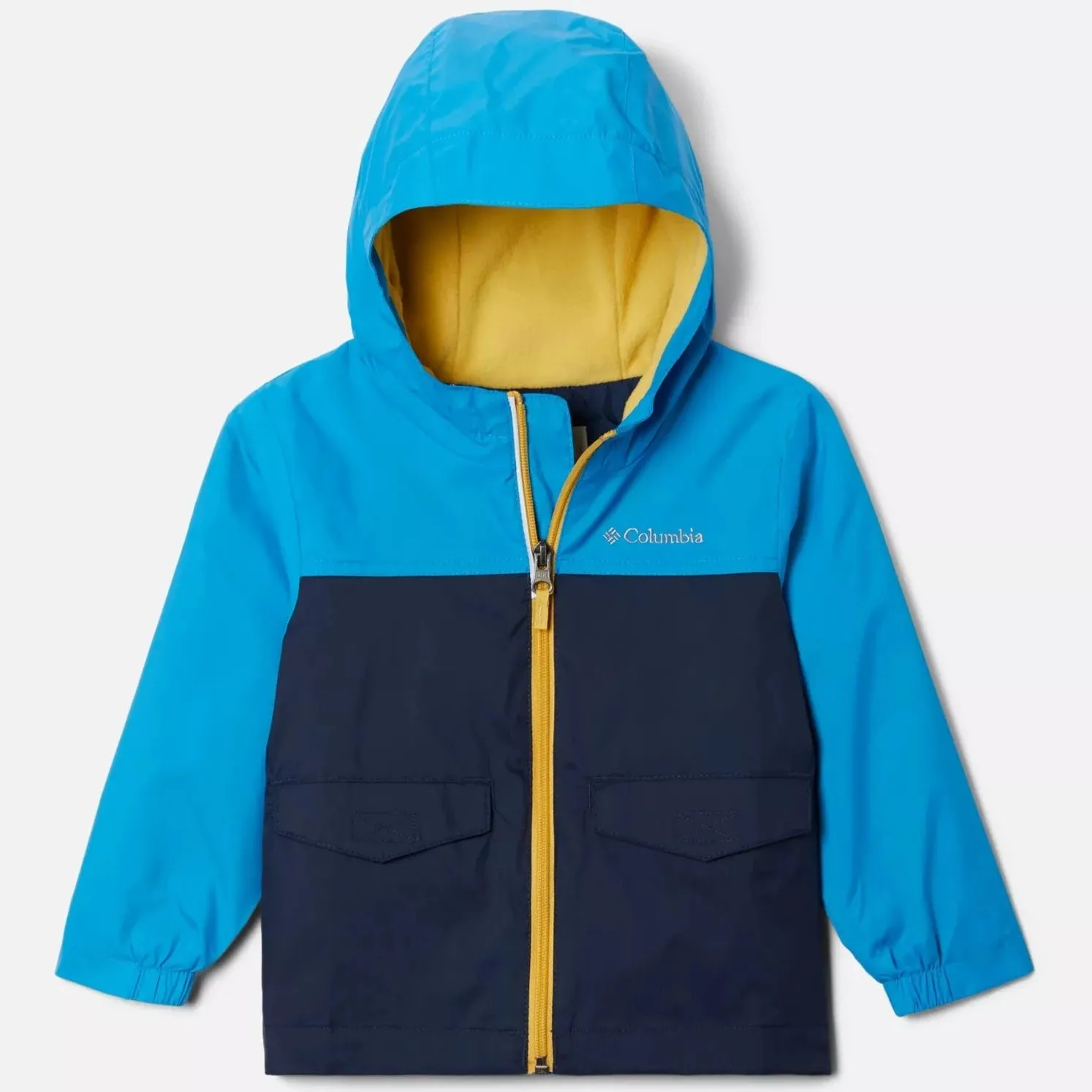 Columbia Compass Blue/Collegiate Navy Rain-Zilla Toddler Jacket