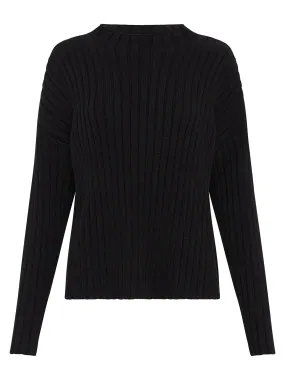 Cotton Rib Knit Jumper