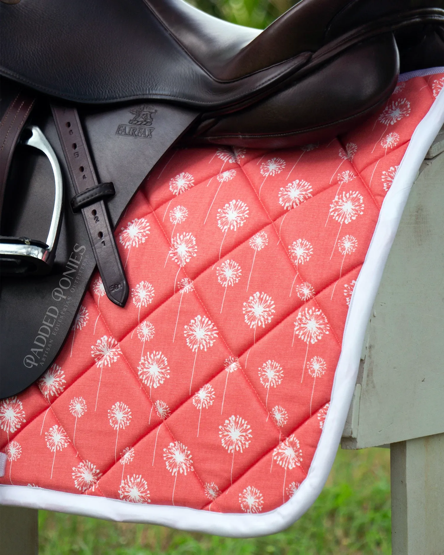 Custom Eclectic Prints Saddle Pad