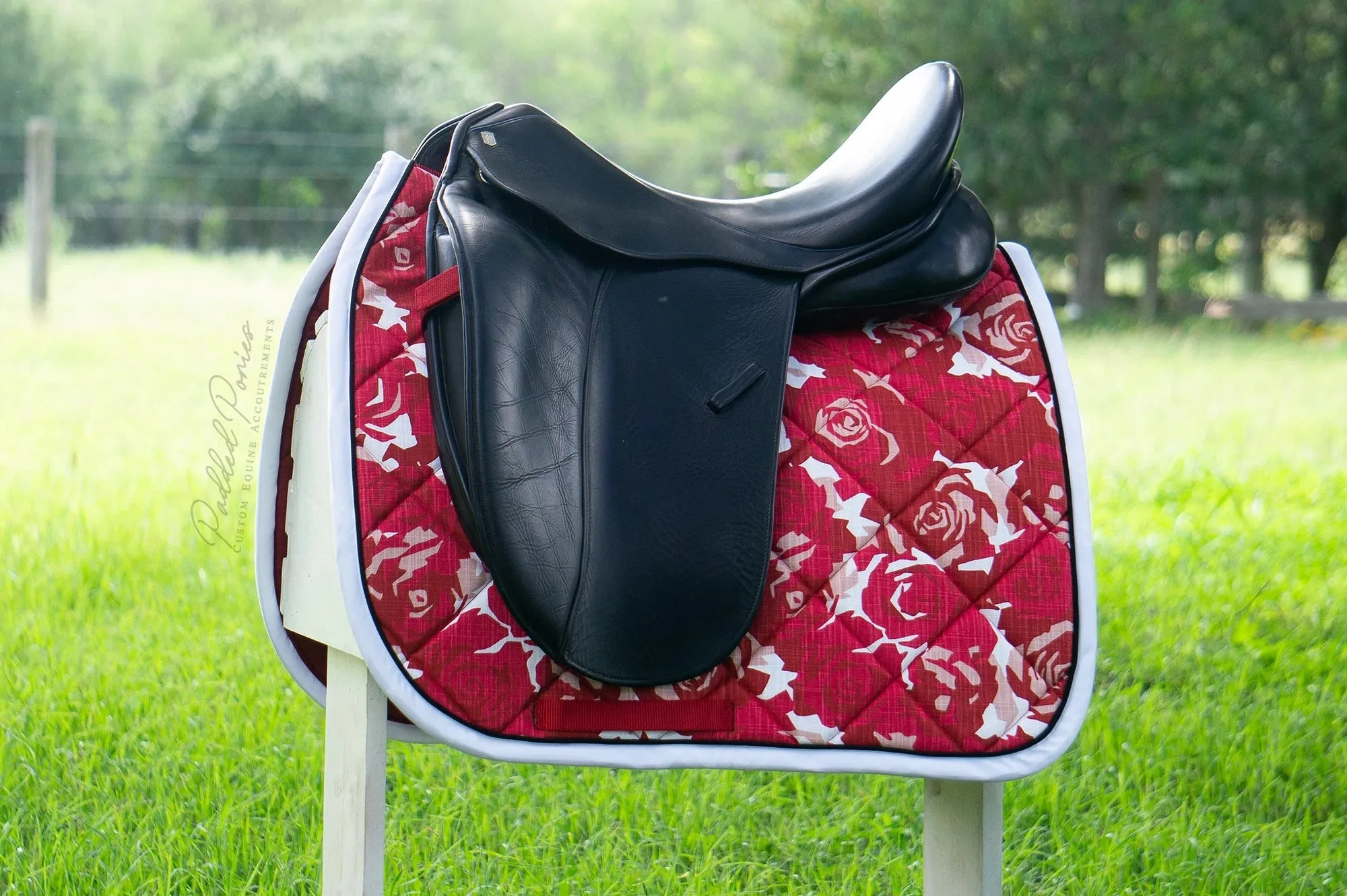 Custom Eclectic Prints Saddle Pad