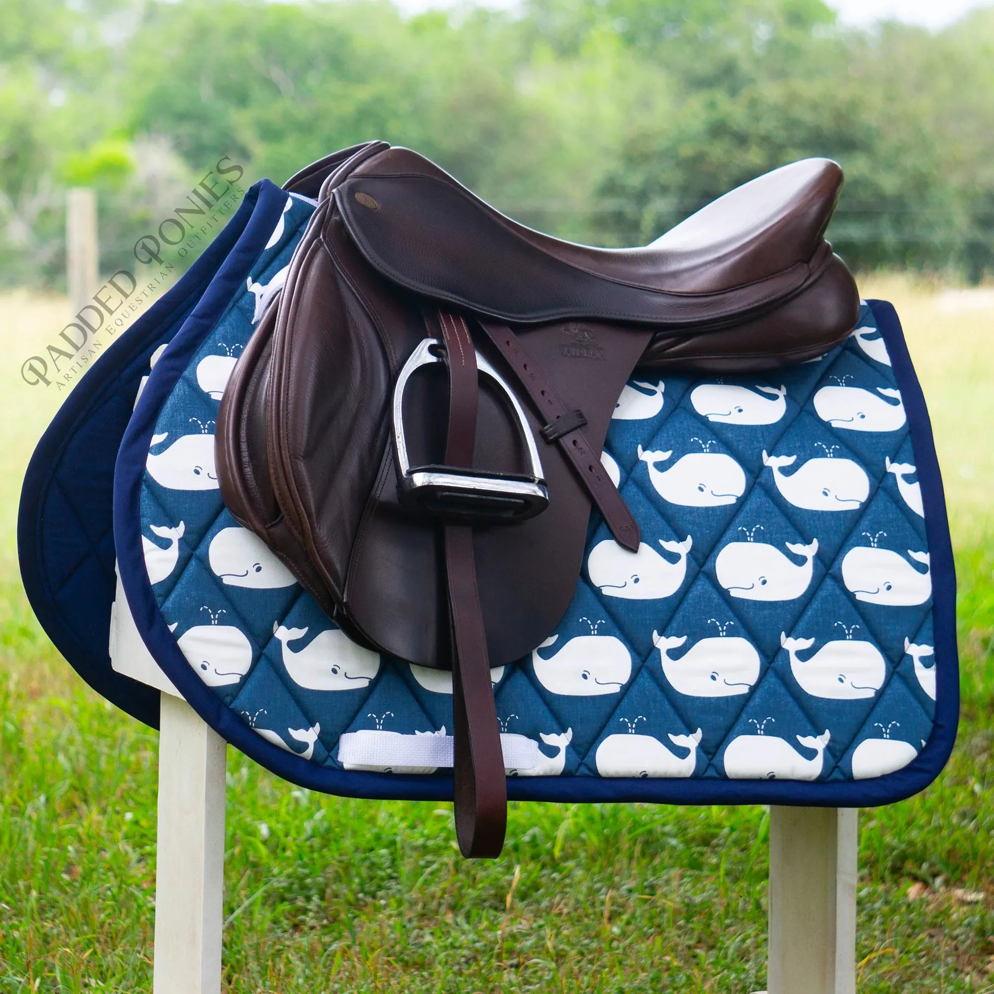 Custom Eclectic Prints Saddle Pad