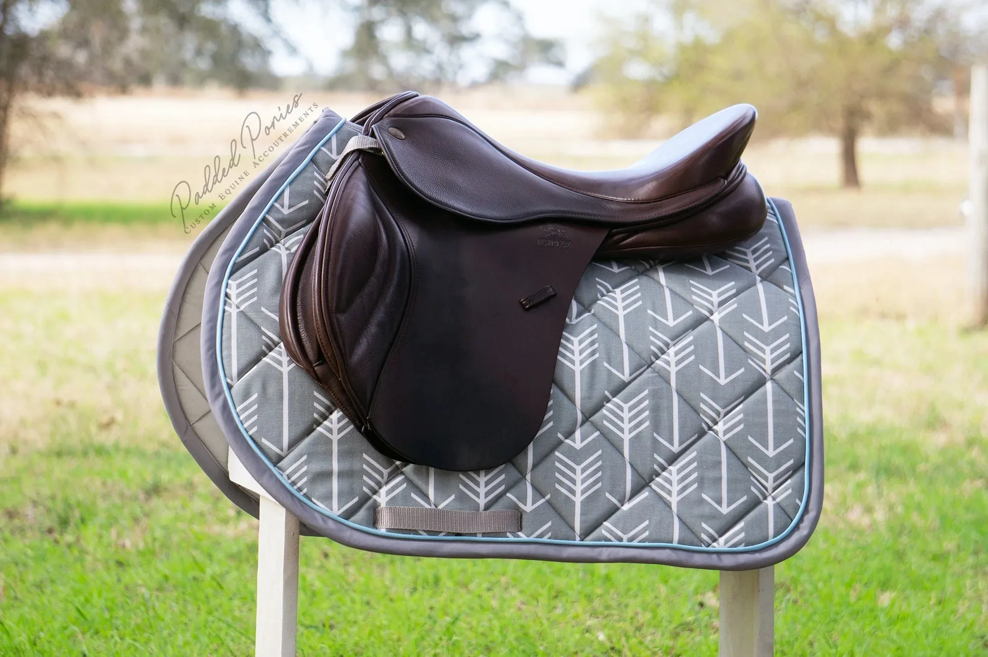 Custom Eclectic Prints Saddle Pad