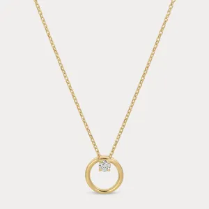 Dainty Circle Necklace