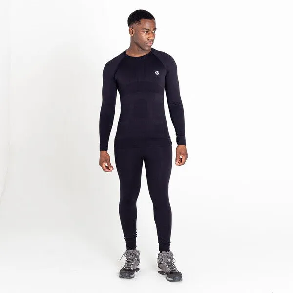 Dare2b Mens Zone In Base Layer Leggings-BLACK