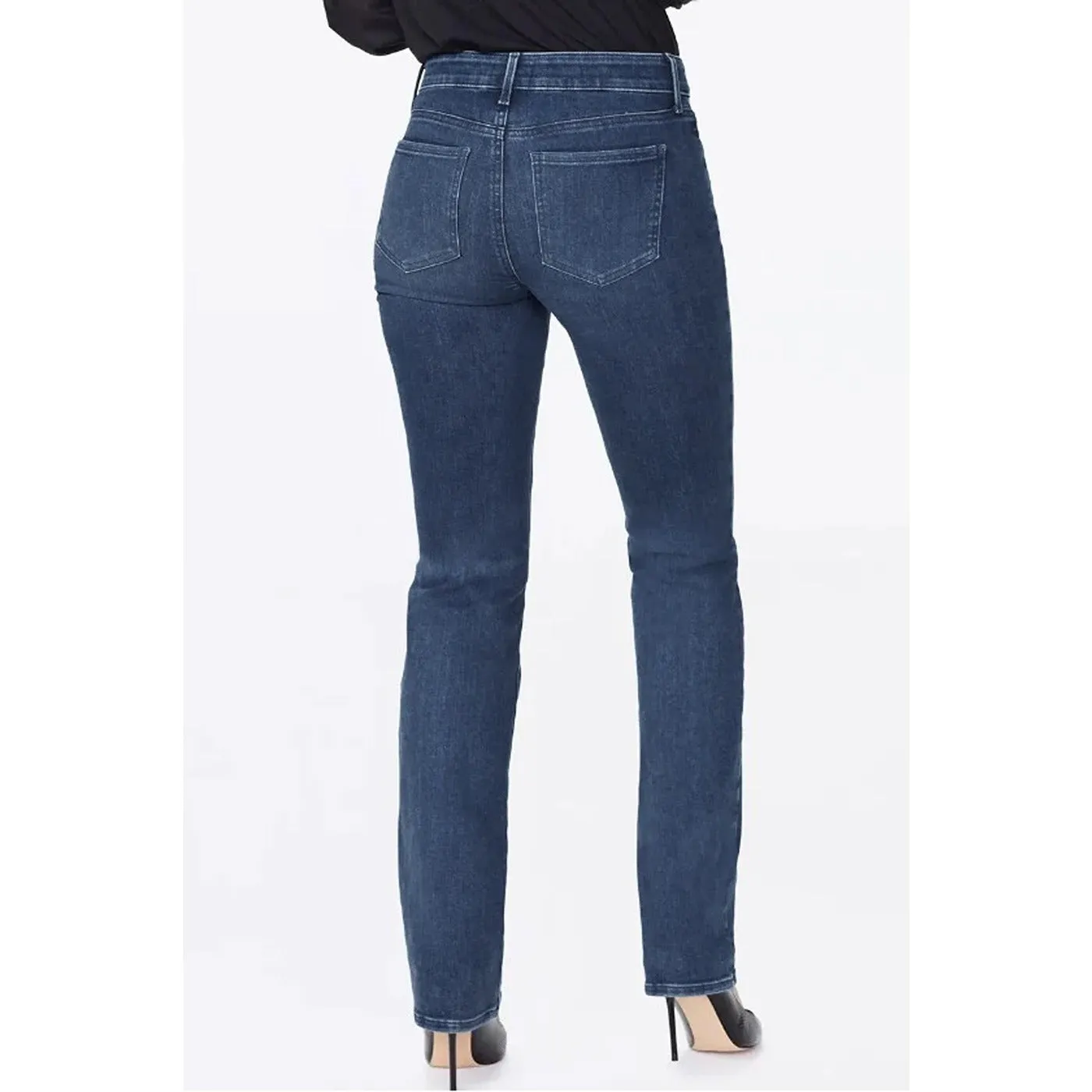 Dark Blue Straight Jeans