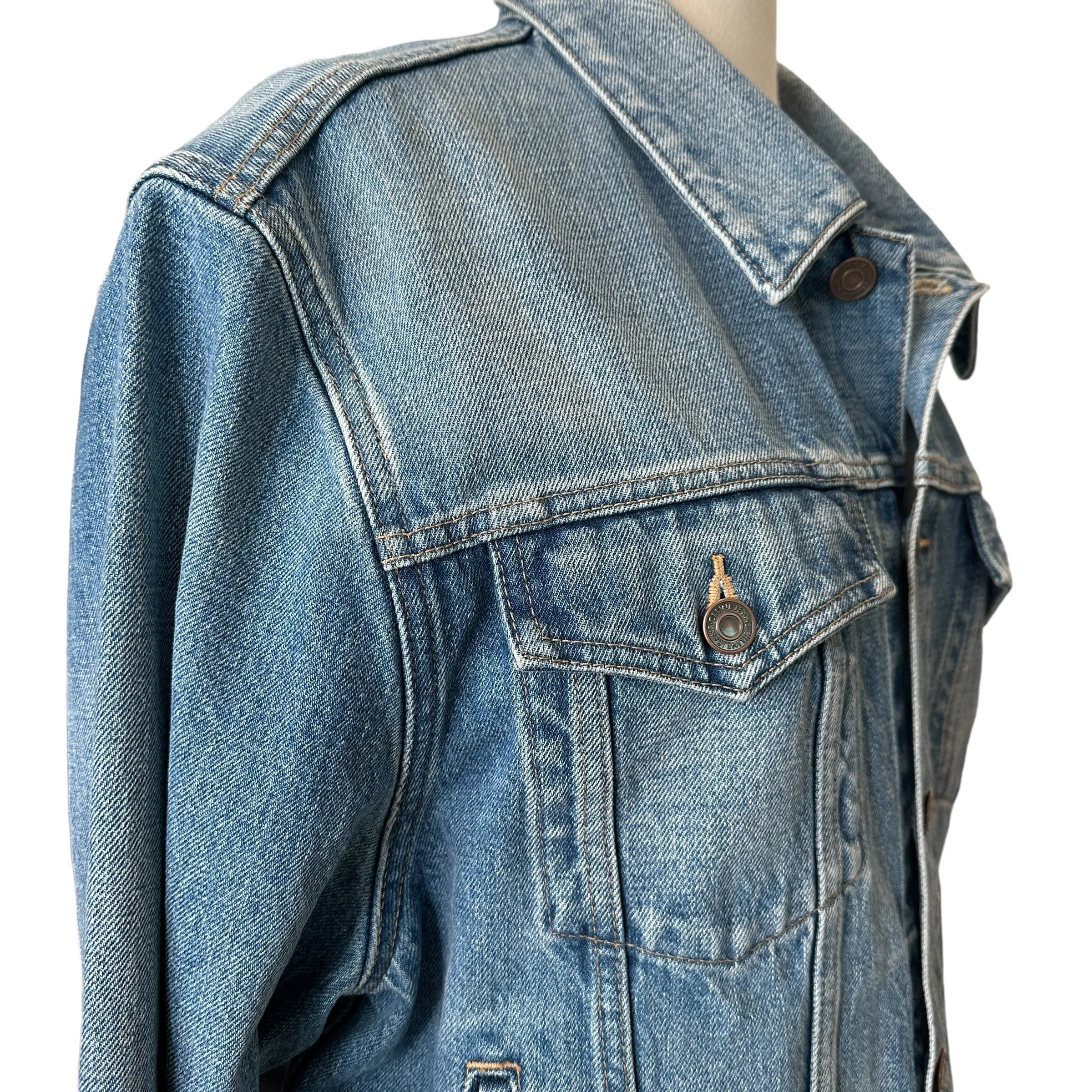 Denim Logo Jacket - L