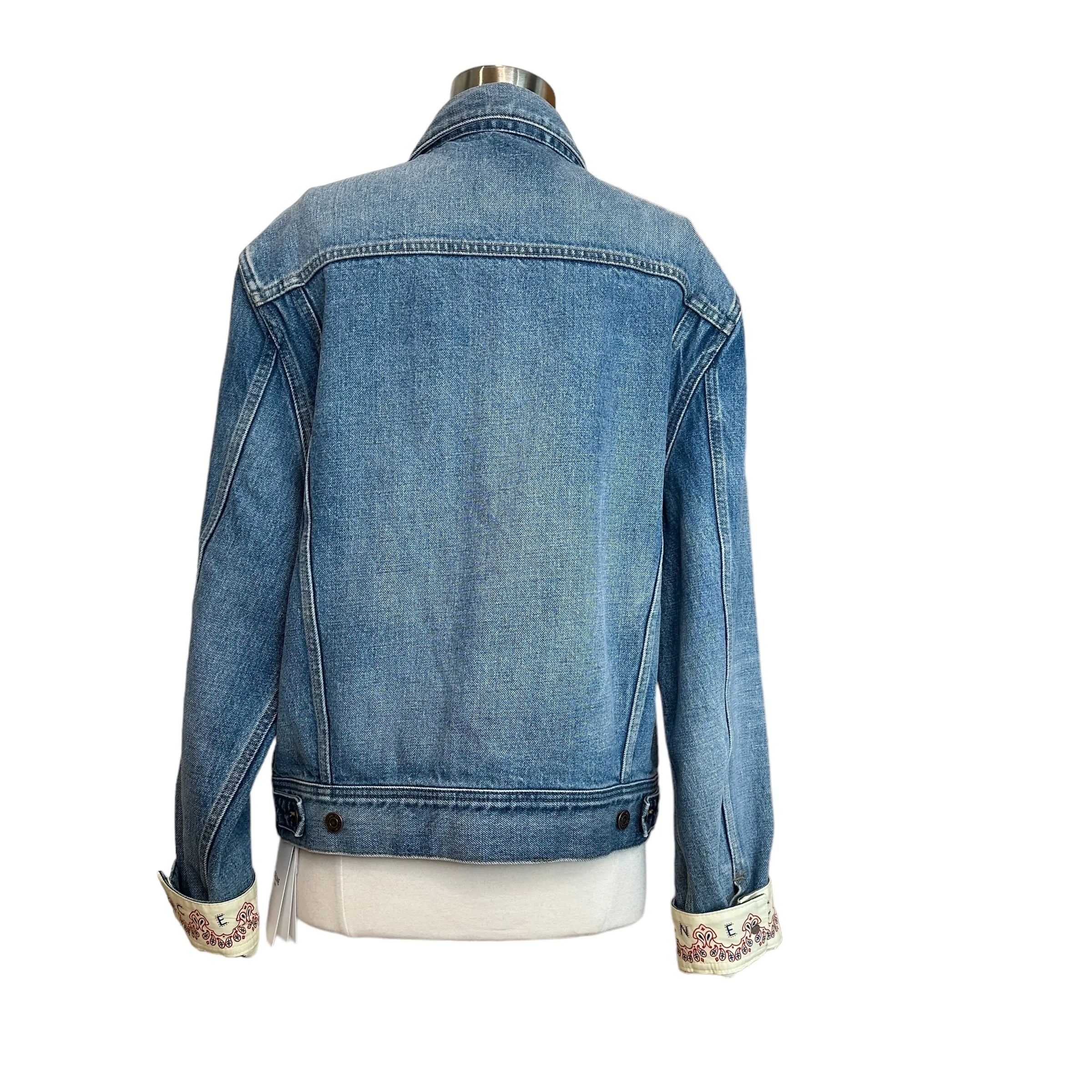 Denim Logo Jacket - L