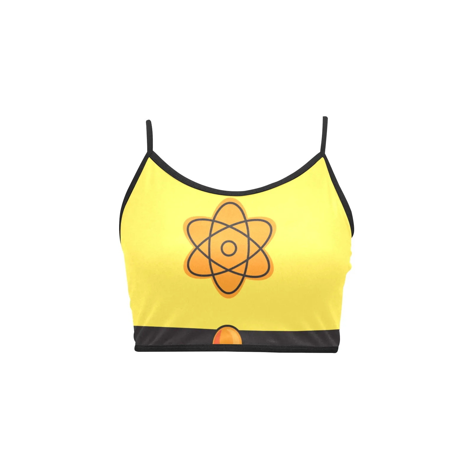 Disney Goofy Movie Powerline Women's Spaghetti Strap Crop Top