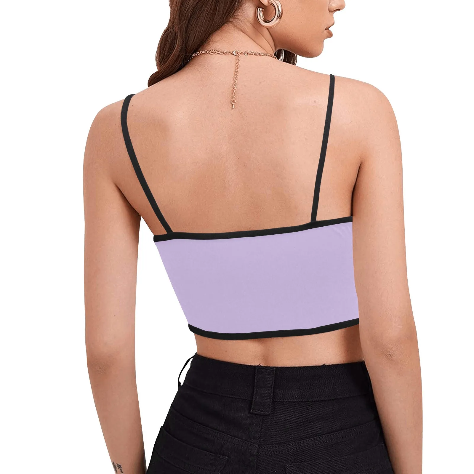 Disney Little Mermaid Ariel Women's Spaghetti Strap Crop Top