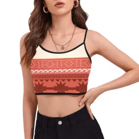 Disney Moana Women's Spaghetti Strap Crop Top