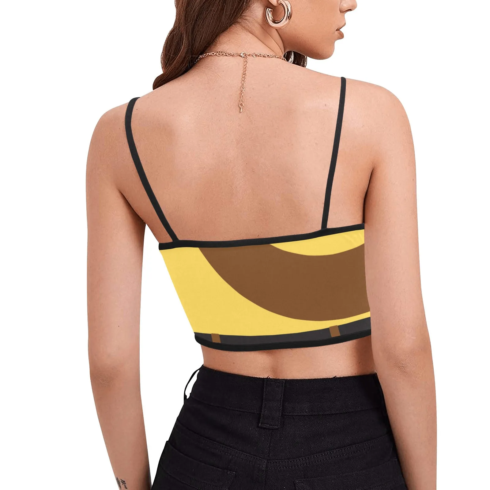 Disney Up Russell Women's Spaghetti Strap Crop Top