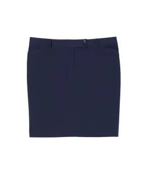 Dorian Trouser Pencil Skirt | Navy